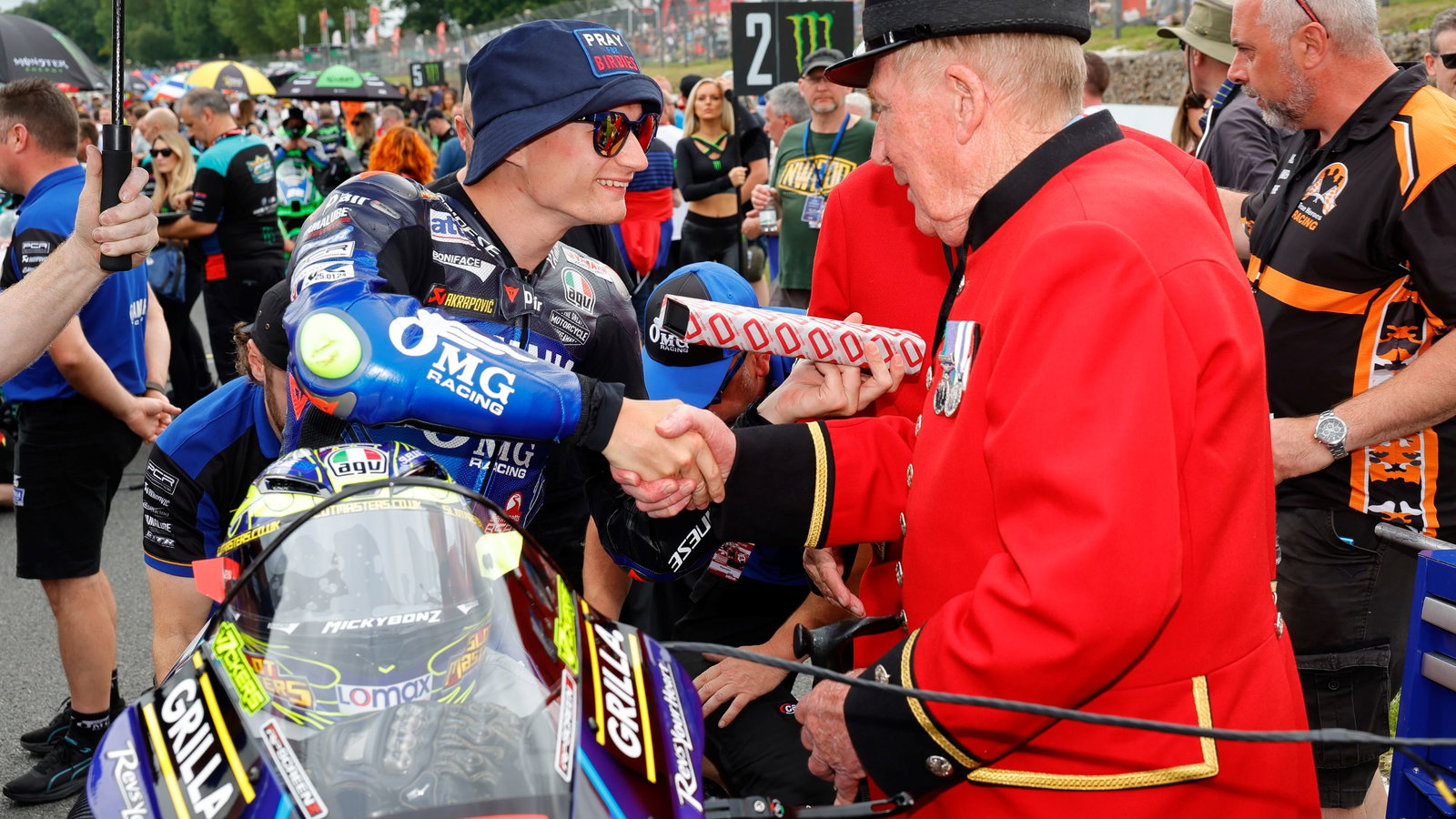 Ryan Vickers, BSB, 2024, Brands Hatch, grid, 20th July 